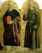 Piero della Francesca sts andrew and bernardino of siena from the polyptych of the misericordia Germany oil painting artist